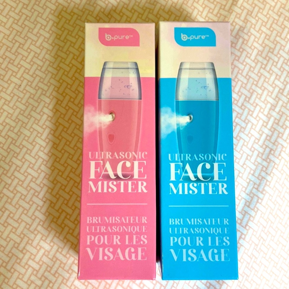 Facial Mister Portable Set of 2 NWT USB Rechargeable NWT